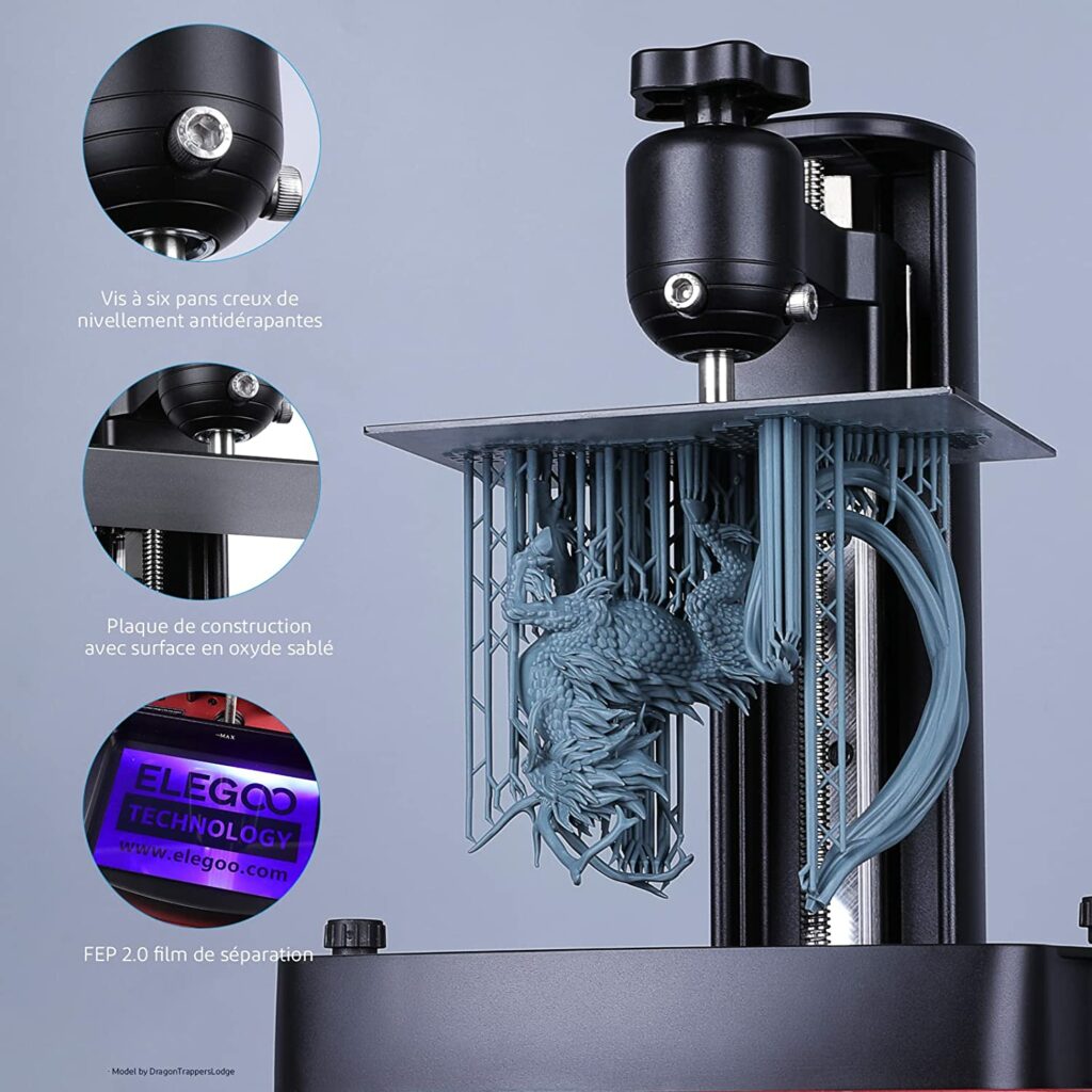 meilleure imprimante 3D 2023, Elegoo Mars 3 Pro