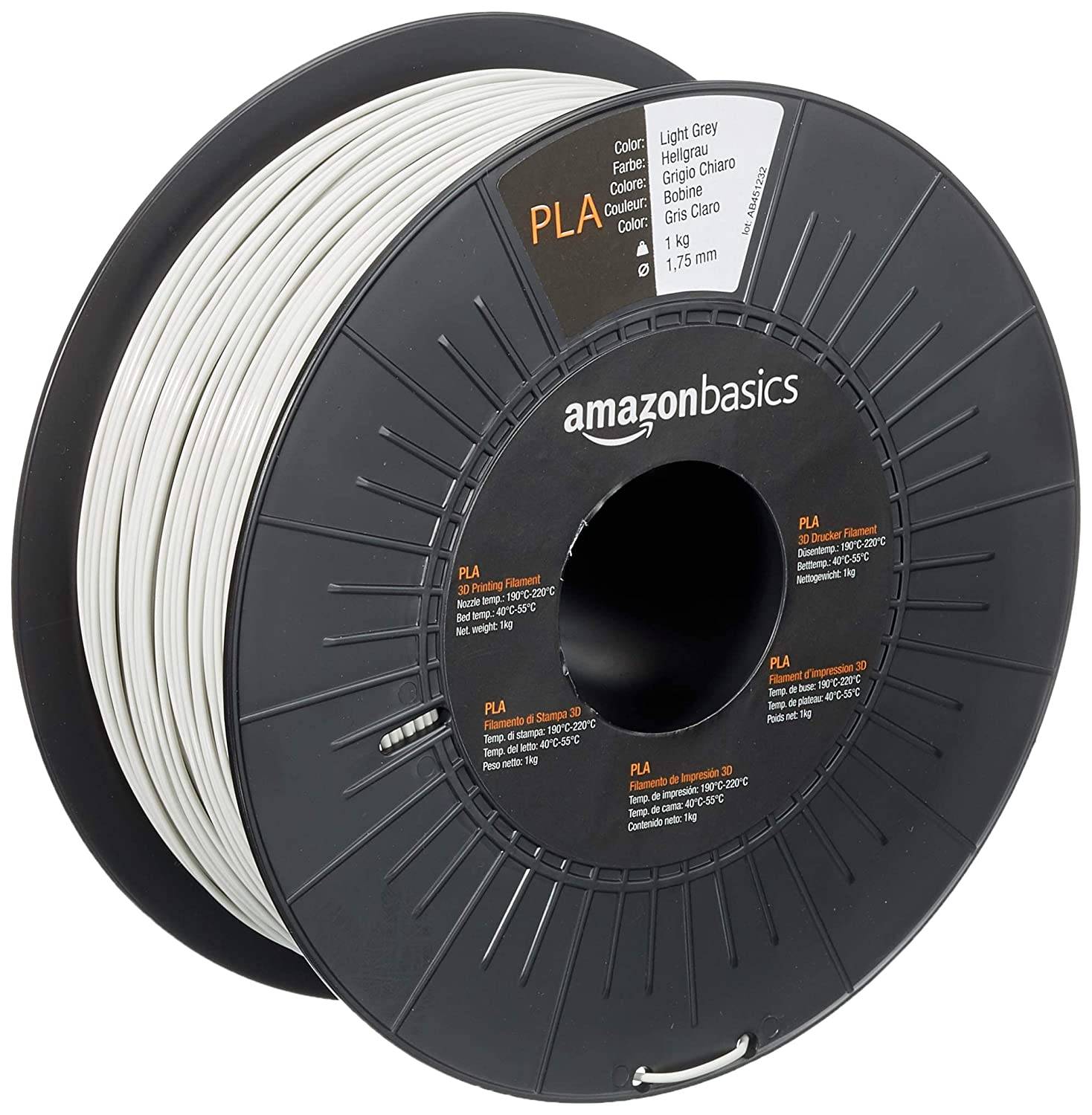 meilleur filament 3D : Amazon Basics